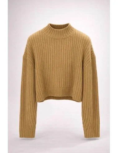 Maglia mezzo collo oversize