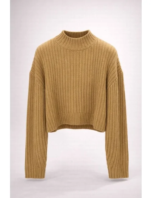 Maglia mezzo collo oversize