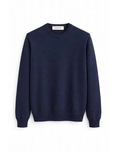 Girocollo in lana extrafine merinos