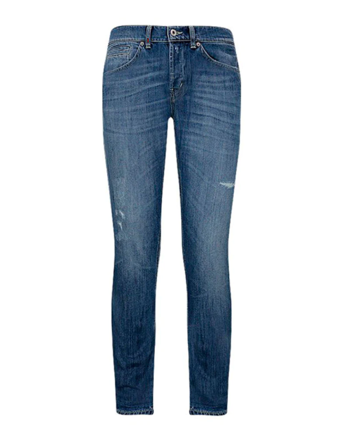 DONDUP Jeans Blu Scuro Effetto Vissuto