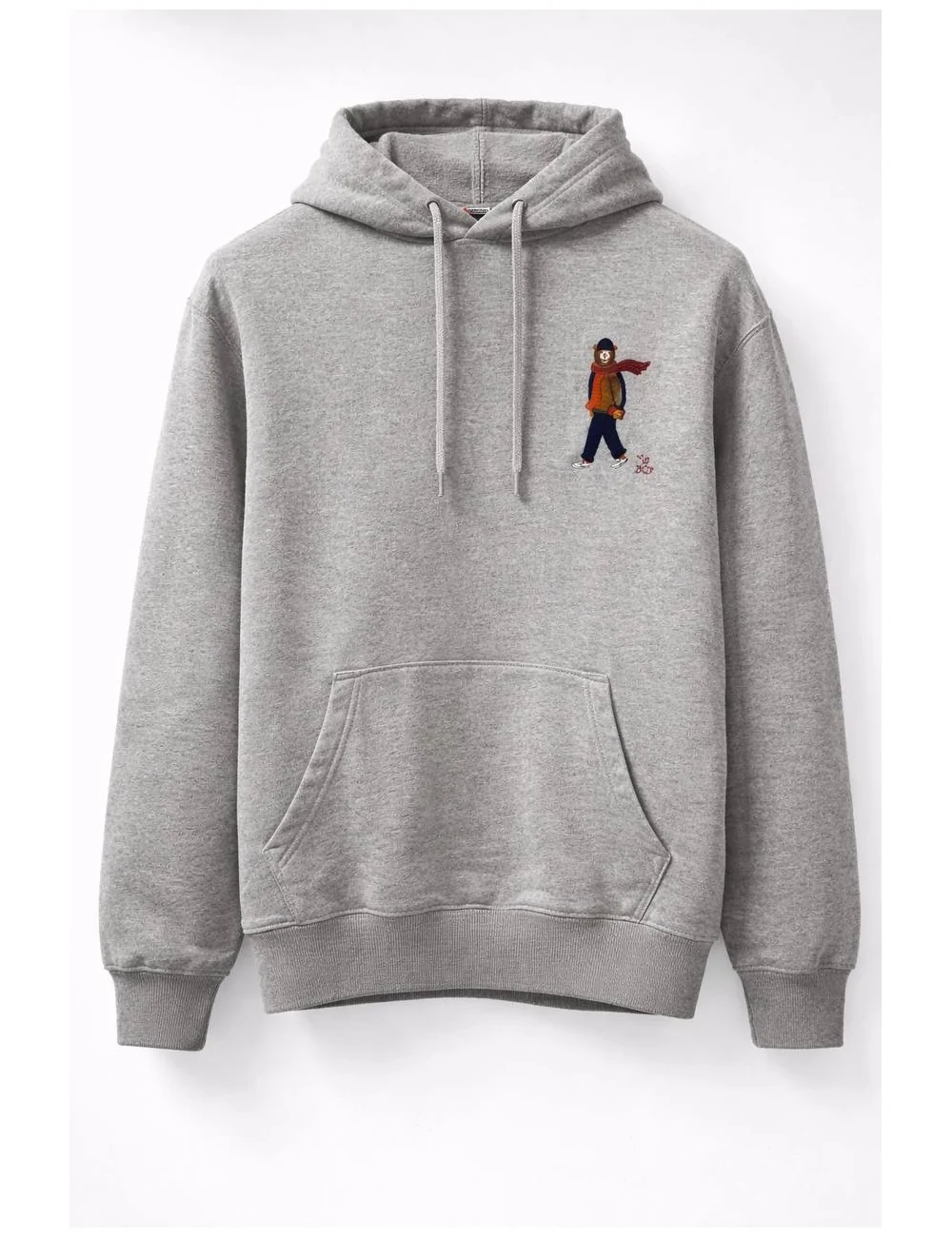 Felpa con cappuccio con stampa