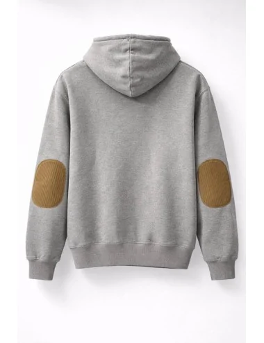 Felpa con cappuccio con stampa 2