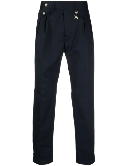 MANUEL RITZ Pantalone Alla Caviglia Baggy Fit