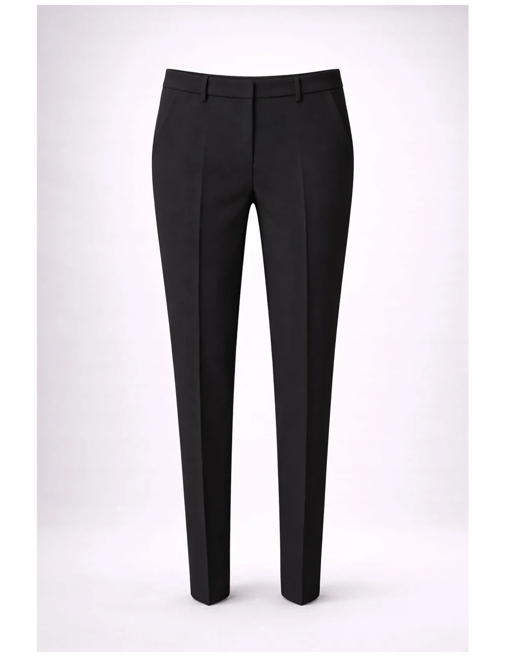 Pantalone Nero A Sigaretta