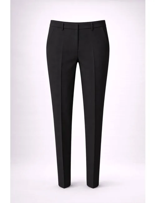 Pantalone Nero A Sigaretta