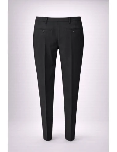 Pantalone Nero A Sigaretta 2