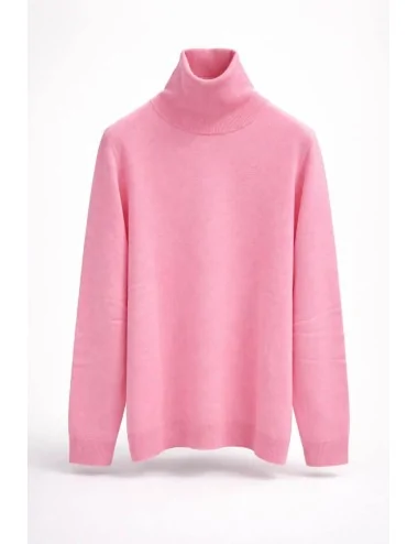 Maglia in lana collo alto