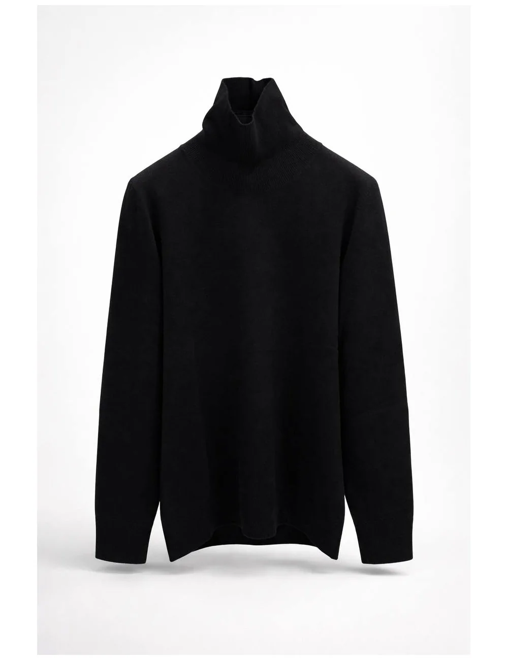 Maglia in lana collo alto