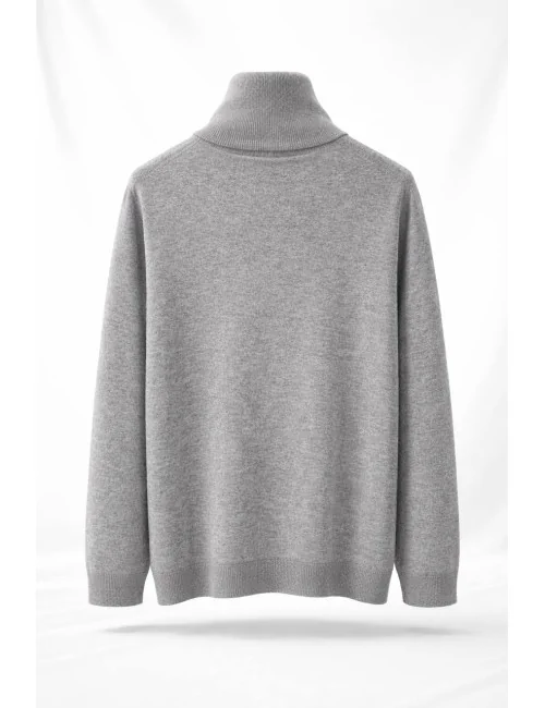 Maglia in lana collo alto