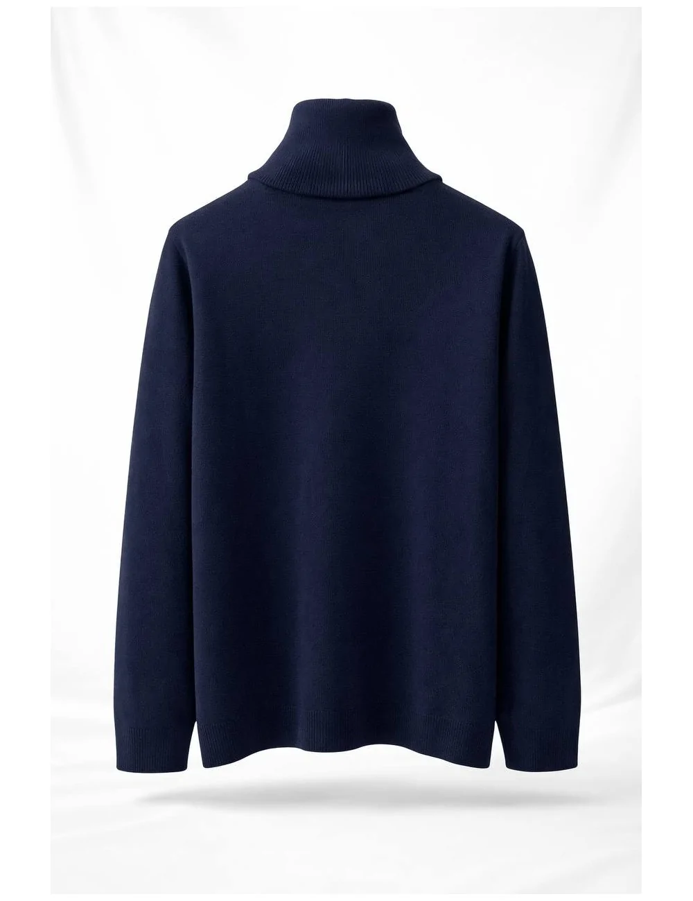 Maglia in lana collo alto