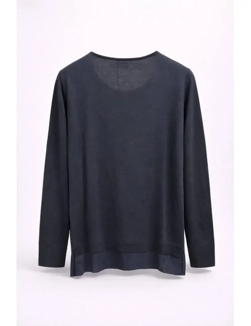 Blusa grigia