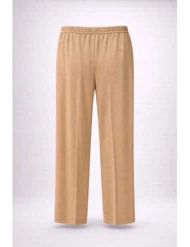 Pantalone In Lana Color Cammello 2