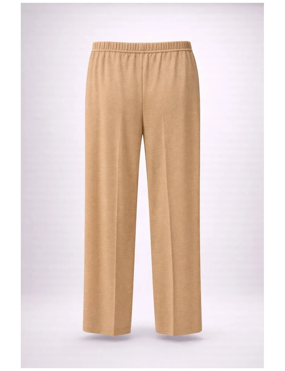 Pantalone In Lana Color Cammello