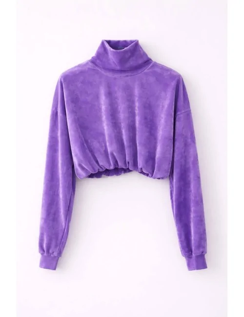 Felpa Croppata Dolce Vita