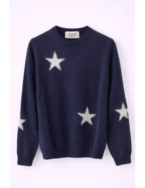 Maglia in lana con stelle