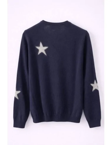 Maglia in lana con stelle 2