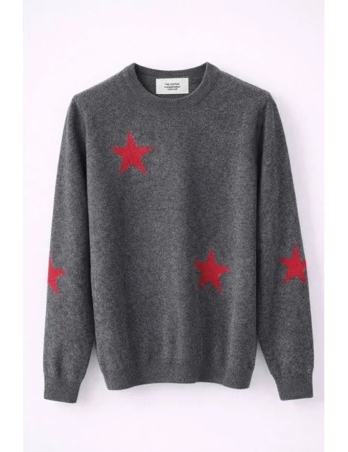 Maglia in lana con stelle