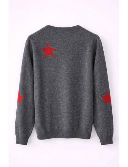 Maglia in lana con stelle