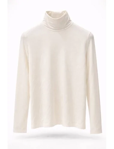 Mezzo Collo Bianco Elasticizzato