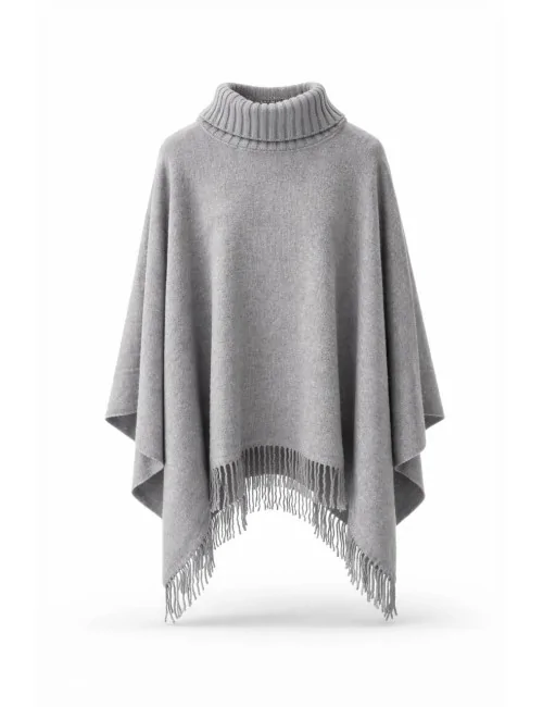 Poncho in lana