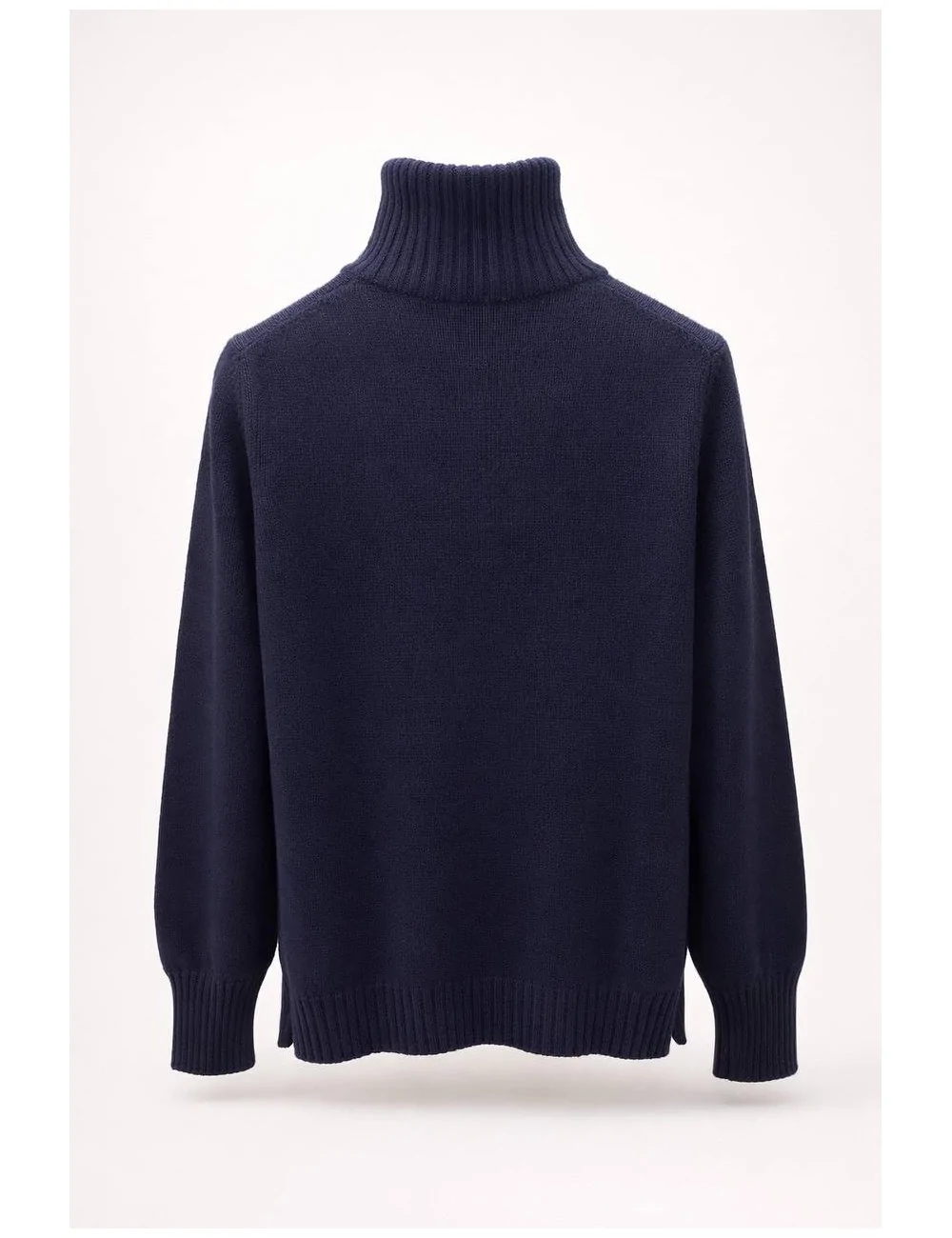 Collo alto in lana
