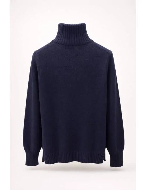 Collo alto in lana