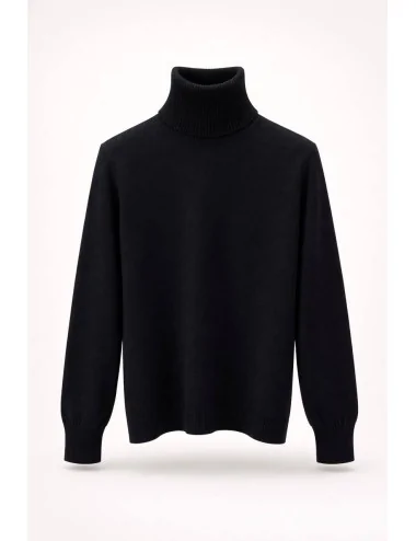 Collo alta in lana