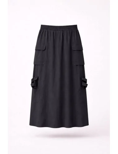 Gonna cargo in tessuto tecnico 2