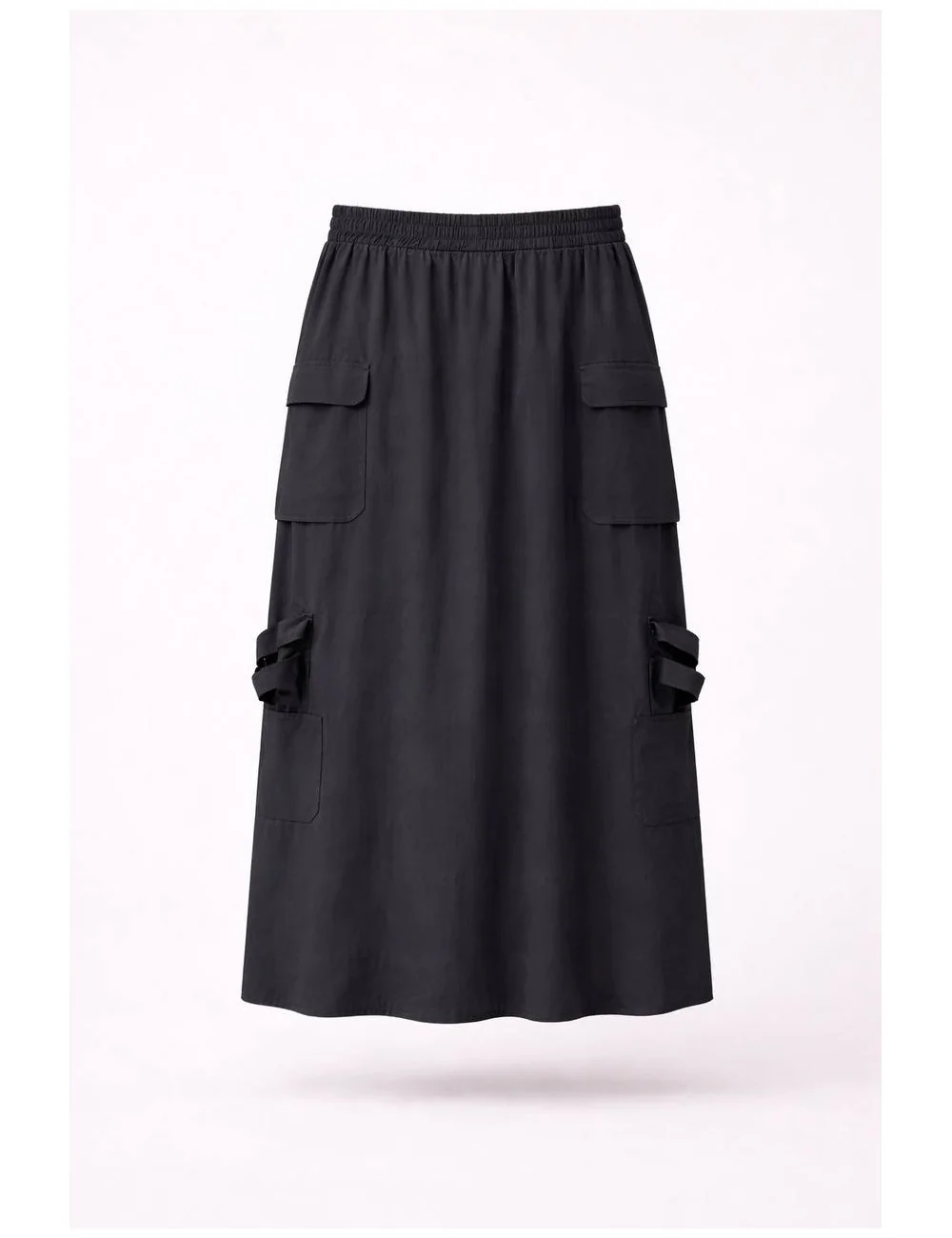 Gonna cargo in tessuto tecnico