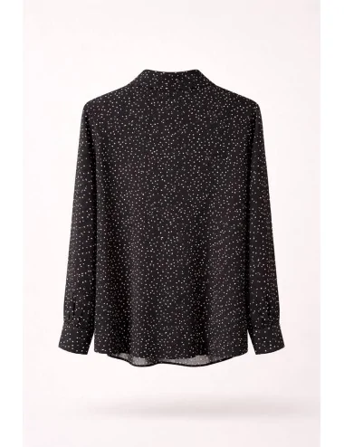 Camicia in crepe a pois 2