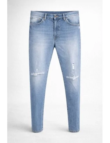 Jeans Nina vita alta con strappi