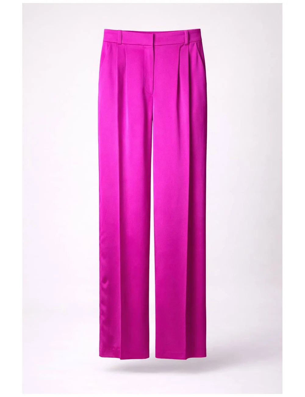 Pantalone Fucsia Con Pence