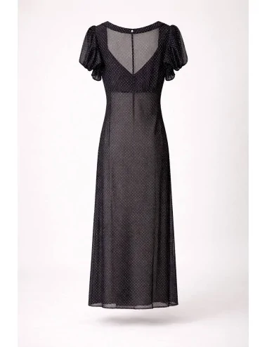 Abito lungo Benedetta in georgette