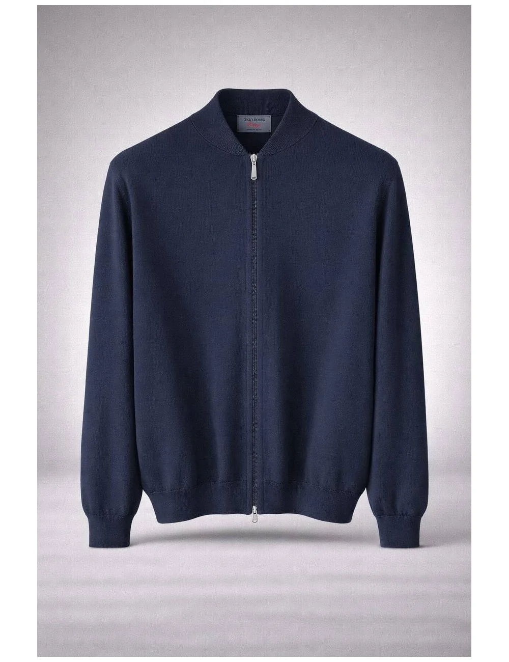Cardigan con zip