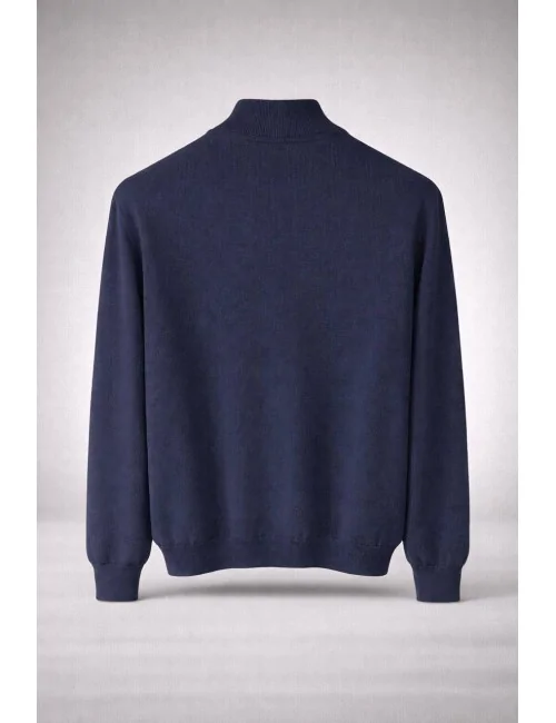 Cardigan con zip
