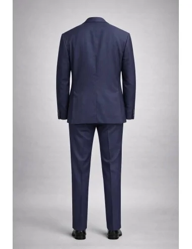 Abito monopetto blu 2