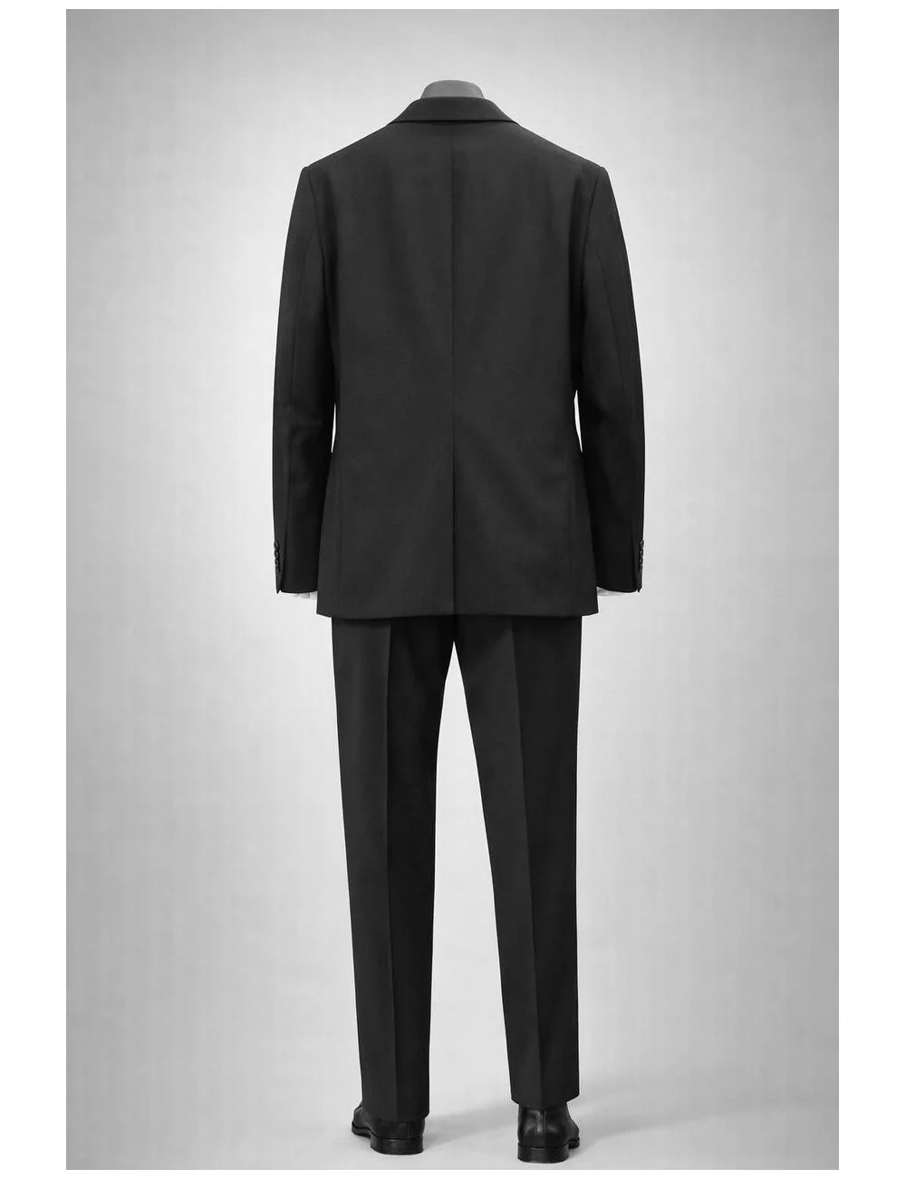 Giacca nera monopetto