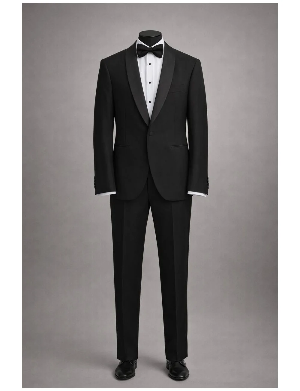 Abito sciallato in grogrè