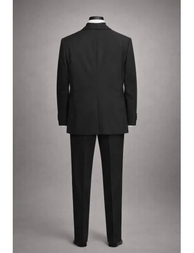 Abito sciallato in grogrè 2