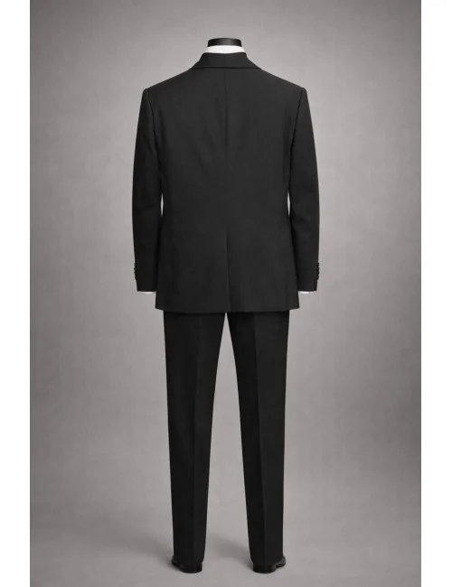 Abito sciallato in grogrè