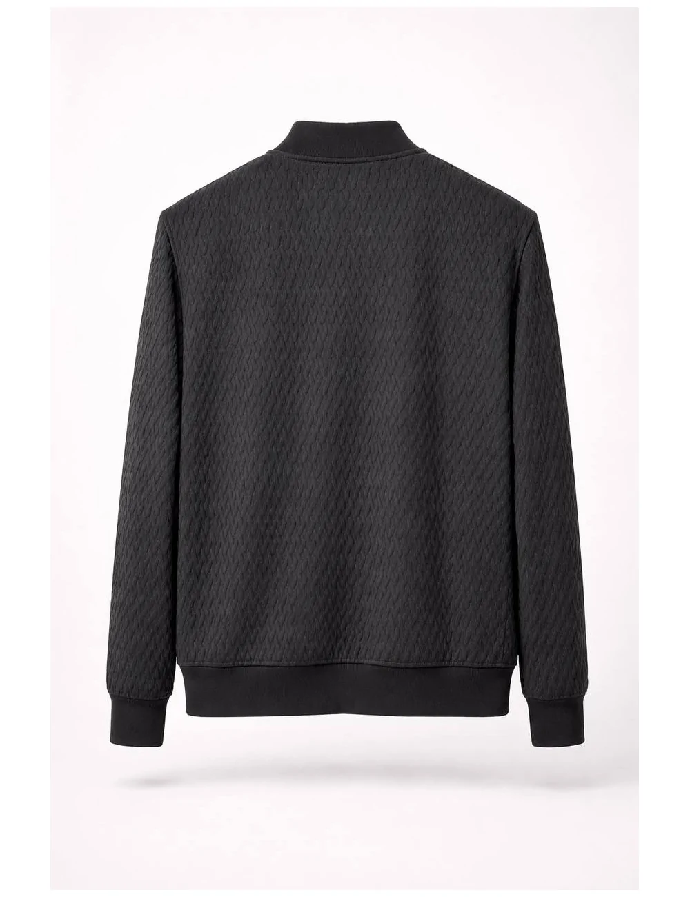 Giubbino in tessuto lavorato