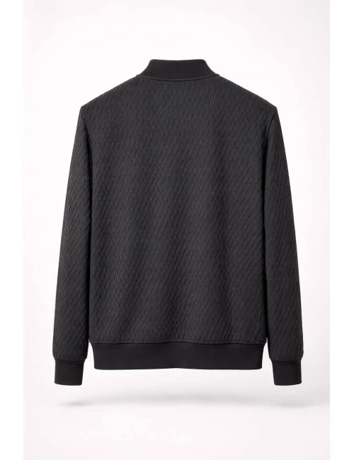 Giubbino in tessuto lavorato