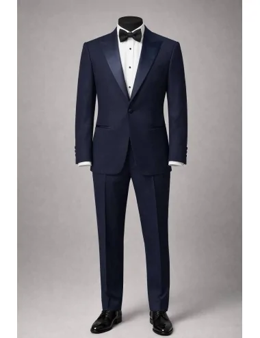 Abito monopetto in lana