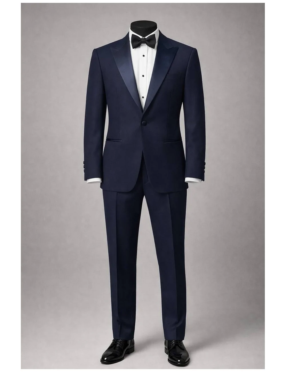 Abito monopetto in lana