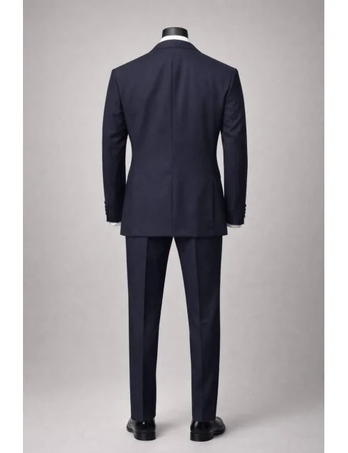 Abito monopetto in lana