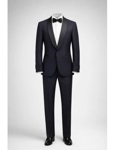 Abito smoking sciallato