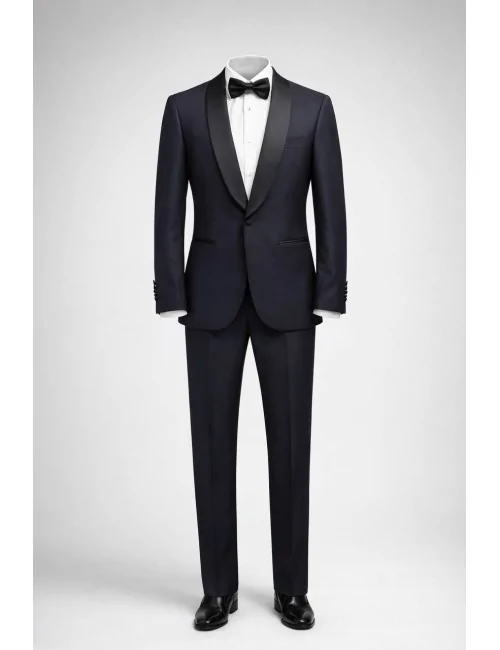 Abito smoking sciallato