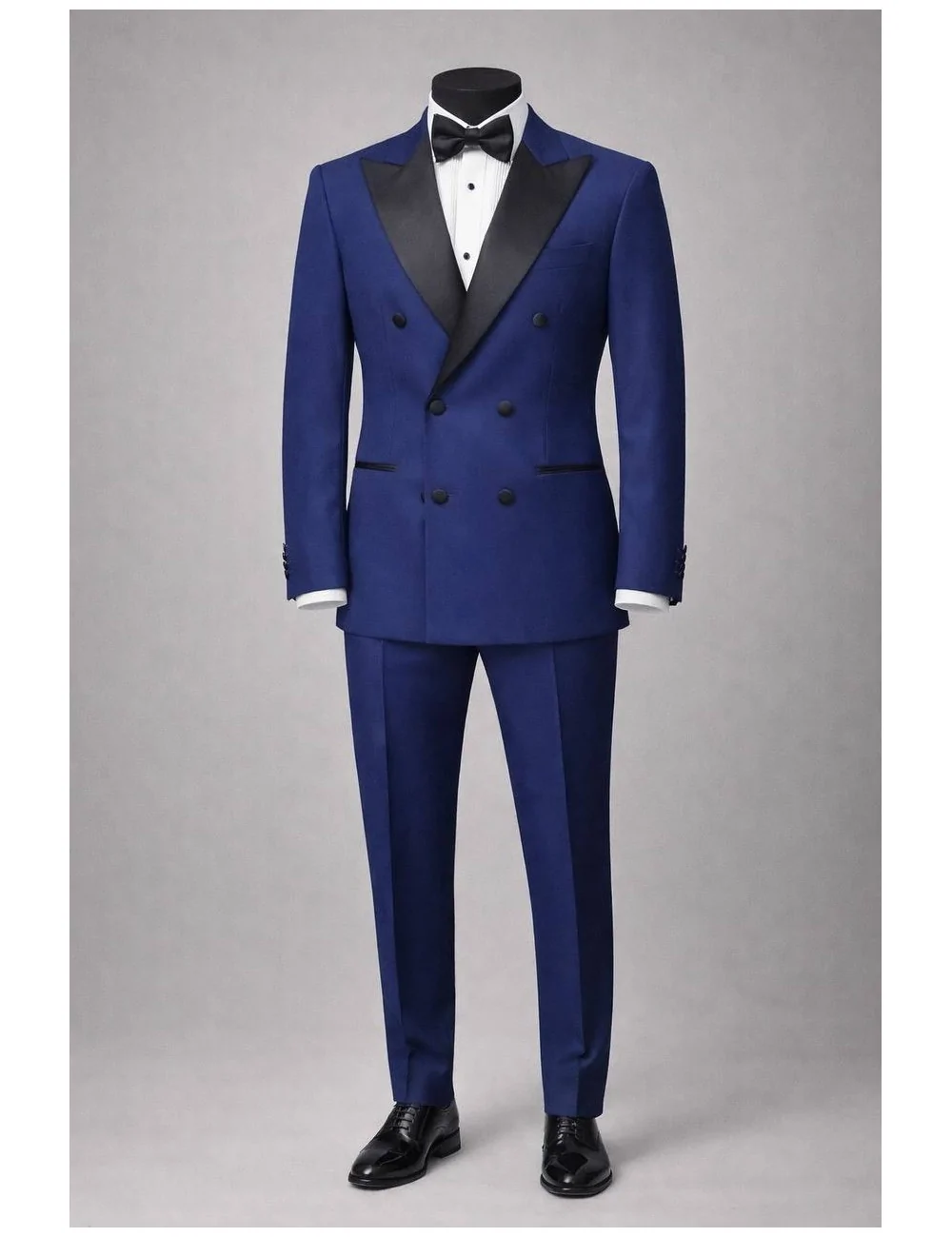 Abito bluette doppiopetto