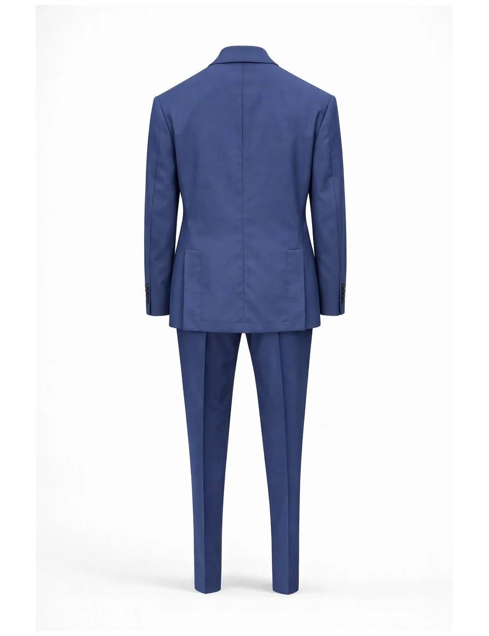 Abito blu doppiopetto