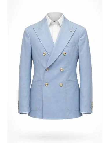 Giacca doppiopetto in cotone